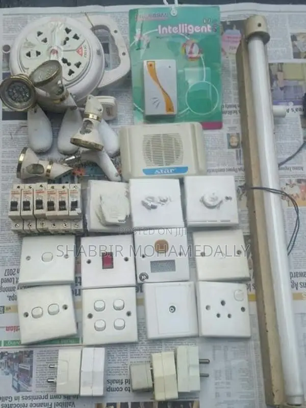 Complete Electrical & Lighting Stock – Full Lot
