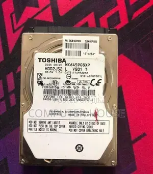 Toshiba 640GB Laptop Hard