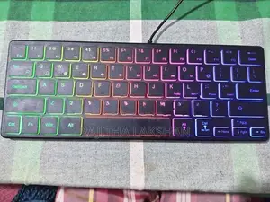 RGB Backlit Mini USB Keyboard