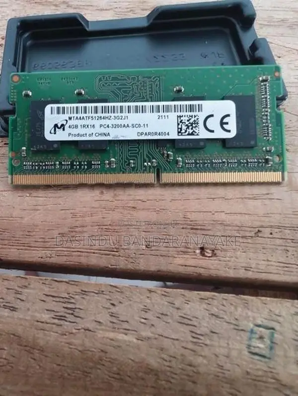 4GB DDR4 3200MHz Laptop Ram
