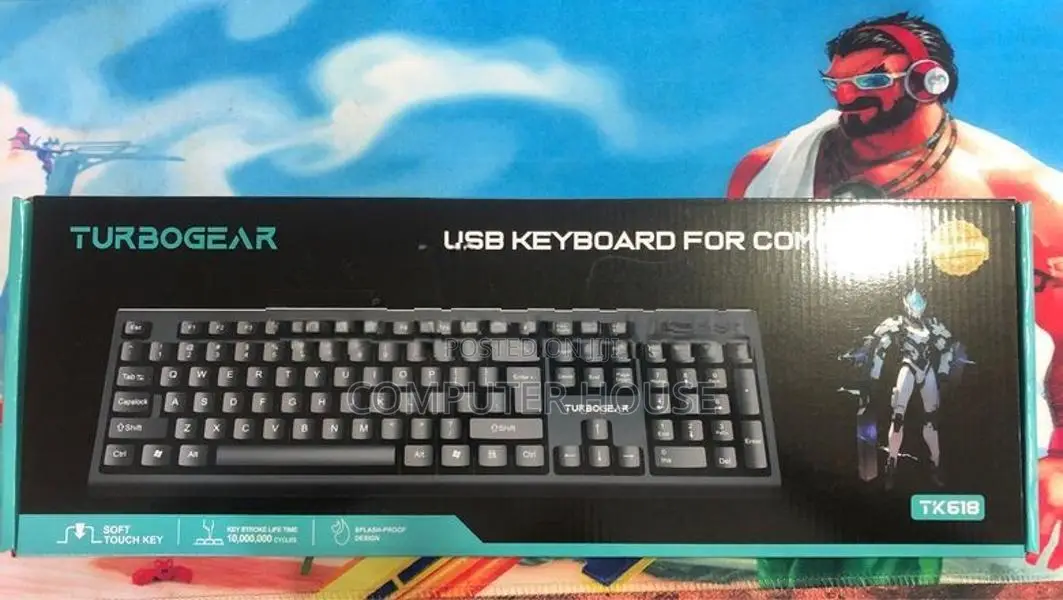 Turbogear Tk 618 Usb Keyboard