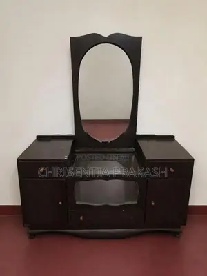 Black Teak Dressing Table