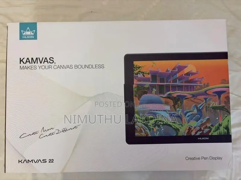 Huion Kamvas 22 Drawing Tablet + Keydial Mini