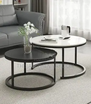 Minimal Luxury Coffee Table Set
