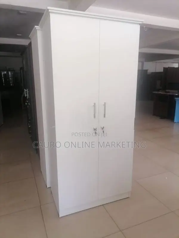 New White Colour 2 Door Cupboard Wardrobe 6*2.5