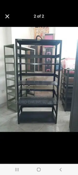 new steel book shelf rack cupboard 6 * 3 ft