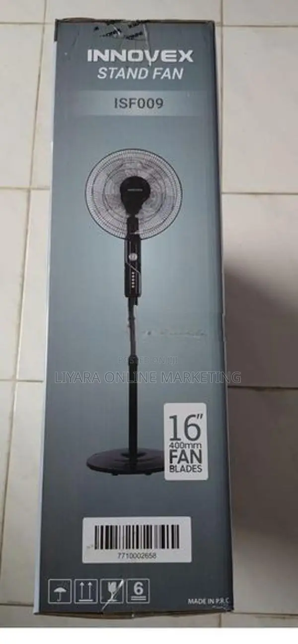 Innovex Stand Fan 5 Plate ISF-009