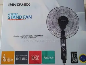 Innovex Stand Fan 5 Plate ISF-009