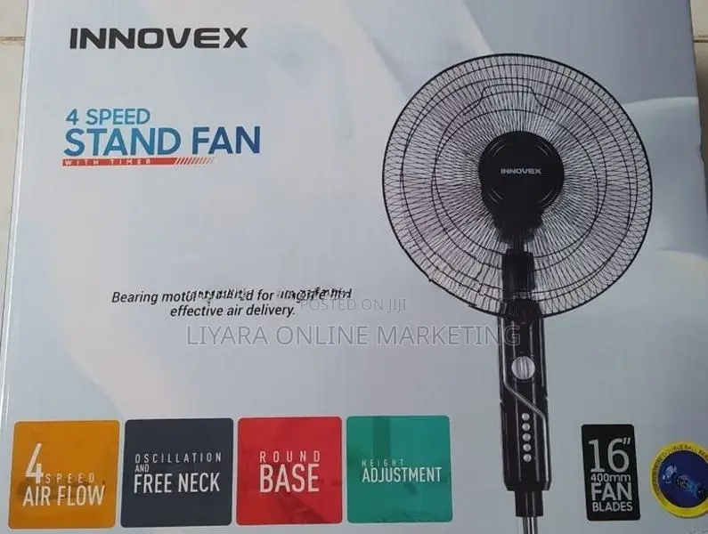 Innovex Stand Fan 5 Plate ISF-009
