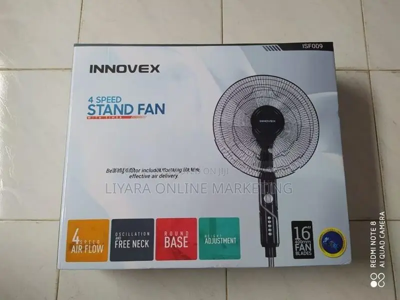 Innovex Stand Fan 5 Plate ISF-009