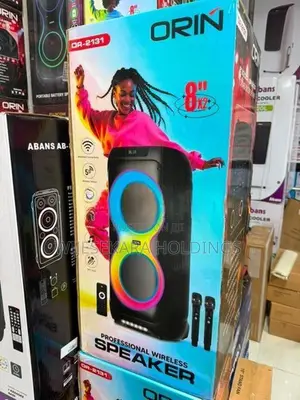 Orin Dual 8 Inch Bluetooth Karaoke Speaker