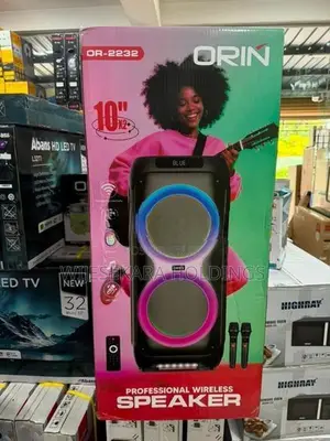 Orin Dual 10" Bluetooth Speaker With 2 Mics