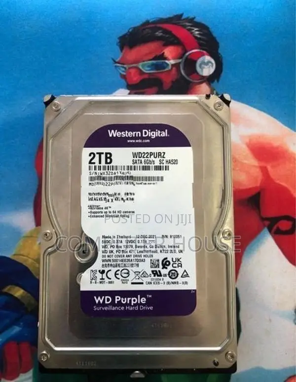 WD Purple 2TB Hard