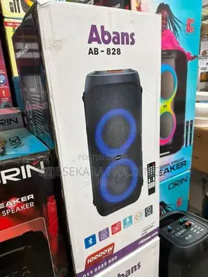 Abans AB-828 Bluetooth Karaoke Speaker 10000W