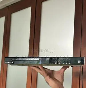 Singer Karaoke DVD Player SDV3605K - Dual Mic Inputs USB