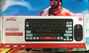 JEDEL WS 681 Wireless Mini Keyboard with Mouse
