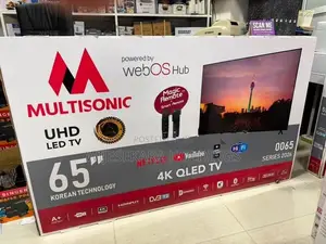 Multisonic 65 Inch Ultra HD 4K QLED Smart TV