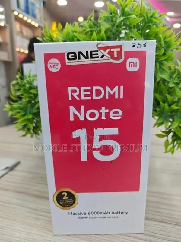 Xiaomi Redmi Note 15 8/256GB (Brand New)