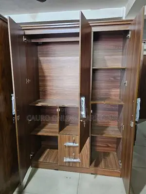 New Melamine 3 Door Cupboard 6*4 Ft ( Wardrobe )