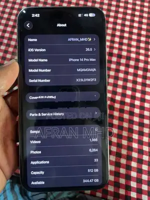 Apple iPhone 14 Pro Max (Used)