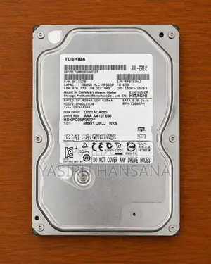 Toshiba 500GB Hard Drive