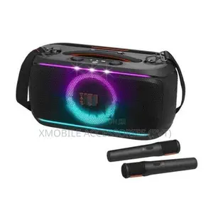 JBL Party Box on The Go Essential with Dual Mic
