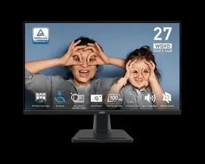 MSI Pro MP275Q 27" 100Hz 1ms 2560 x 1440 WQHD 2K IPS Frameless Monitor