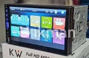 Universal 1din car audio setup