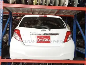 Toyota Vitz KSP130 2012 Back Cut