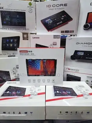 Navara Lenovo Android Player with Frame and reverse Camera