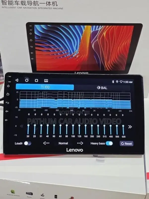Hilux Lenovo Android Player With Frame Reverse Camera