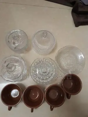 Glass desert bowls