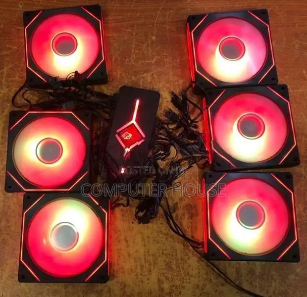ARGB 6 Fan Kit With Controller