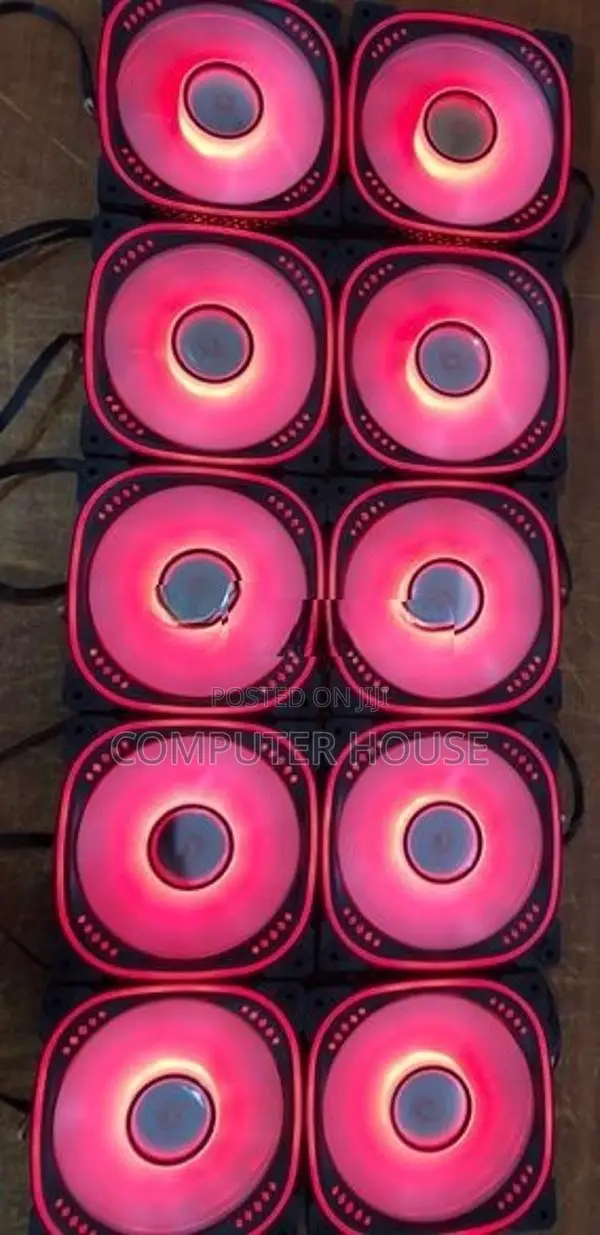 ARGB White 6 Fan with Controller
