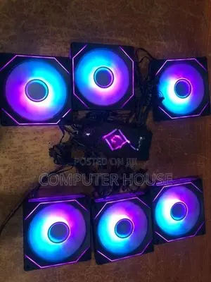 ARGB 6 Fan Kit With Controller