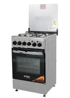 EURO (Turkey) Free standing Electric oven 3 Gas burner + 1 Hot Plate