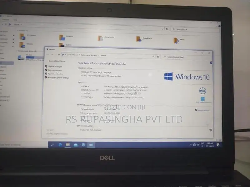 Dell I3-10 Gen Laptop