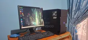 desktop pc with monitor