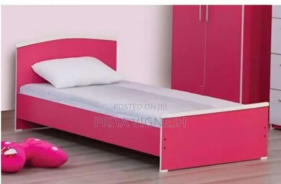 Damro Snoopy Bed Pink with Mattress
