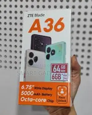 ZTE Blade A36E 2GB|64GB (Brand New)