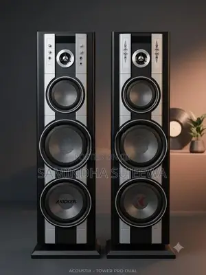 Double-Tower Multimedia Speaker System