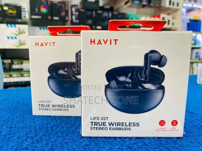 HAVIT EARBUDS (NEW) WIRELESS STEREO|BLUETOOTH - TW-986