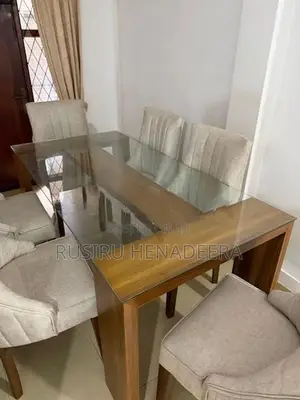 Kitchen Table with Cushioned Chairs