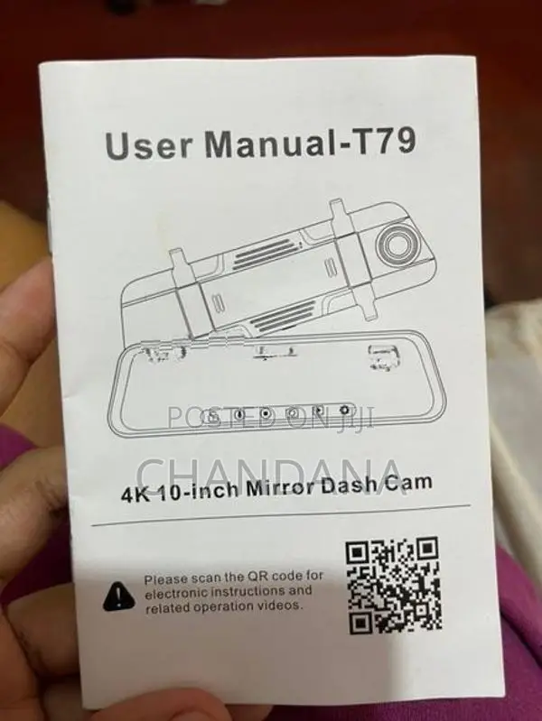 4K 10” Mirror Dash Cam T79