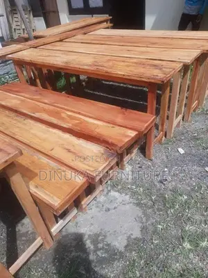 Table Bench 6ft *15inch Mahogani