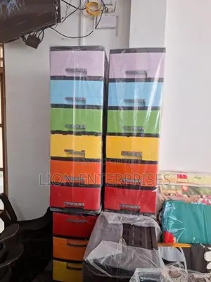 6 Drawer Plastic Cupboards