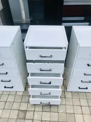 Bulk Handle 5 Pcs White Drawer Sets