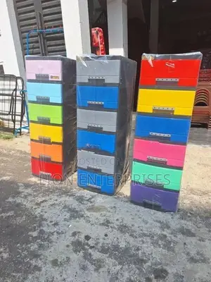 6 Drawer Plastic Cupboard