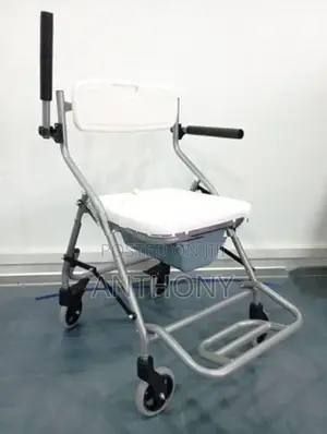Moving Walker with Commode