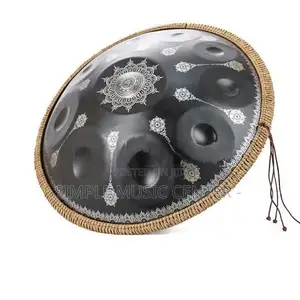 Handpan Classic 12 Notes Black Print